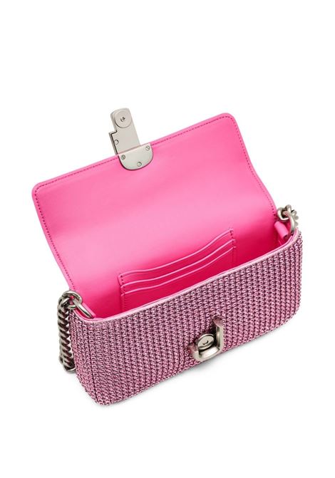 Borsa a spalla con cristalli in rosa - donna MARC JACOBS | H912M06RE22666